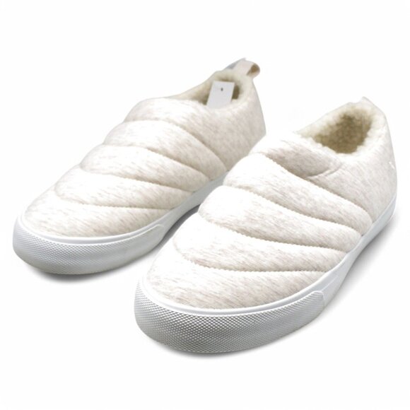 Hurley Arlo Puff Ladies Lined Clog Shoe Beige (Natural) - Picture 1 of 8